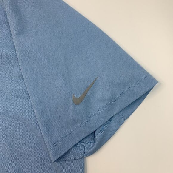 Nike Golf Polo Shirt Mens XL Extra Large Evening Blue Standard Fit Performance - Picture 5 of 11